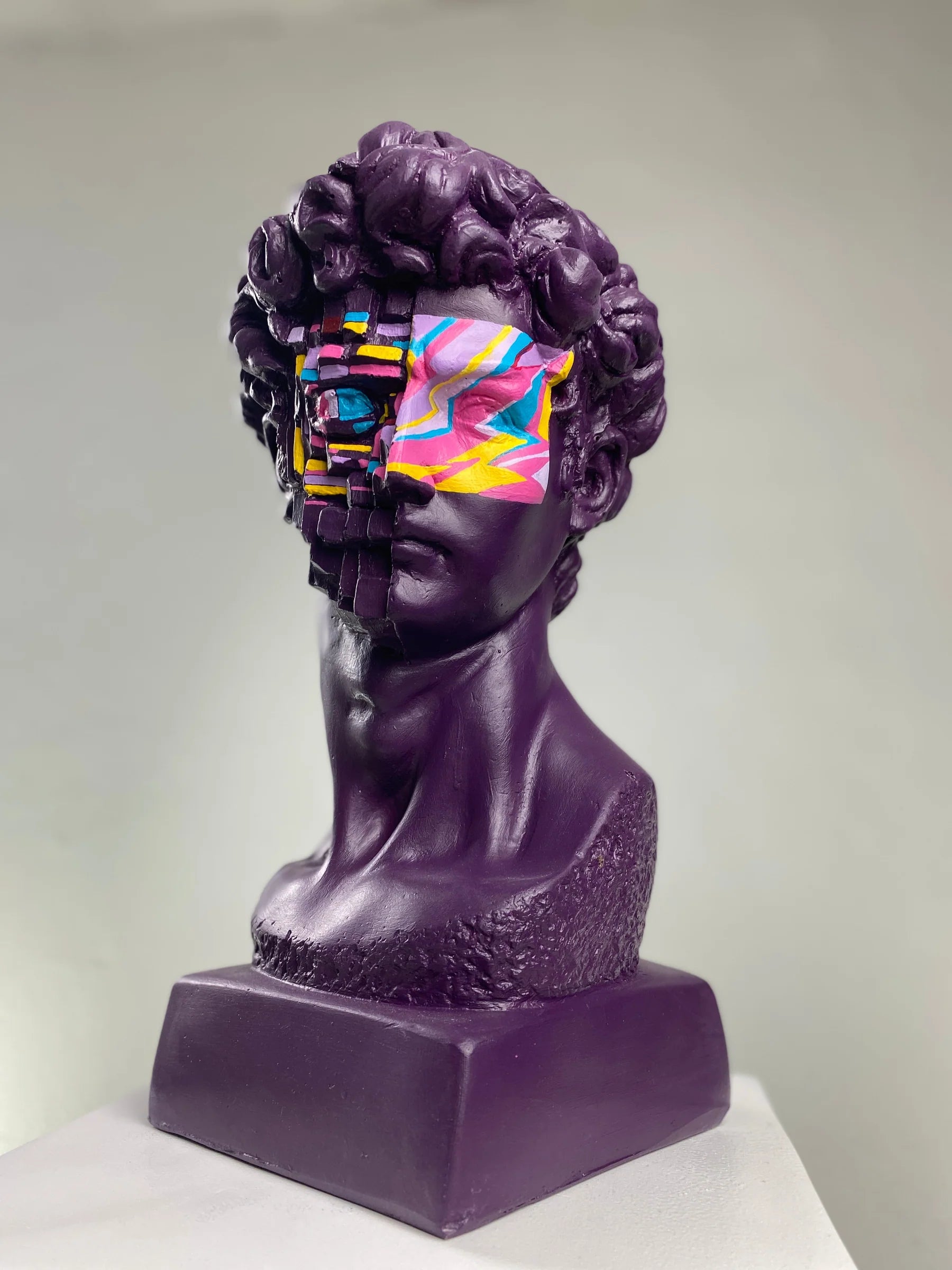 David on "Purple Pop"